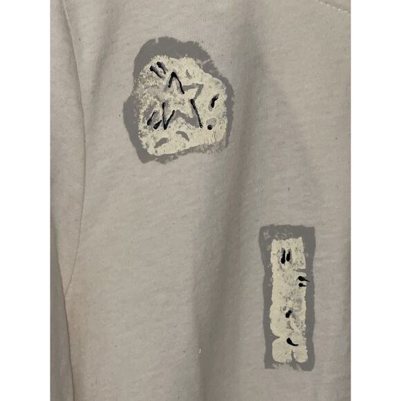 On The Rocks Khaki Linen Shift Dress Women’s Casual Boho Vacation USA Made Large - Picture 3 of 7